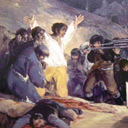 Re-creation of Goya's 'May 3rd'